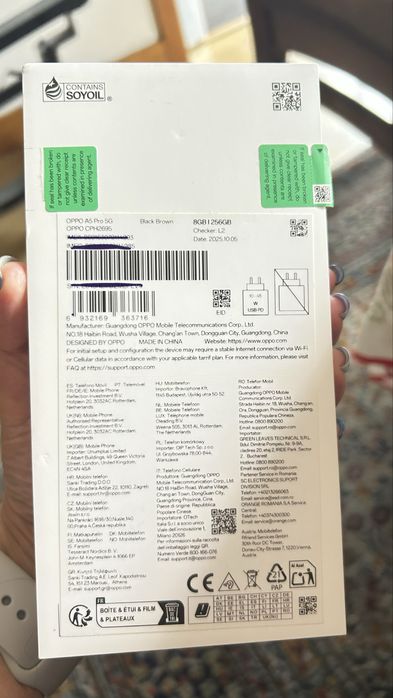 OPPO A5 Pro 5G | 256 GB | 8 GB RAM | Garantia Extra | Caixa + Capa + Película