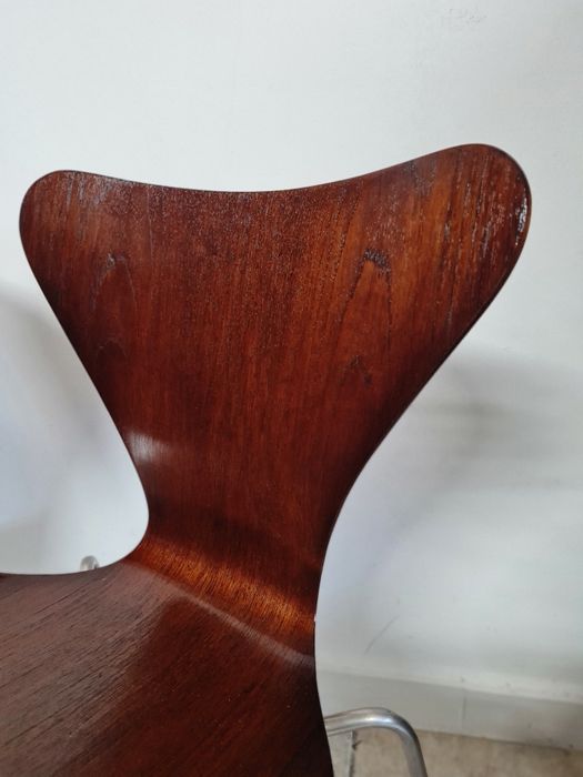 Krzesło proj.Arne Jacobsen model 3107 Fritz Hansen,mid century,vintage
