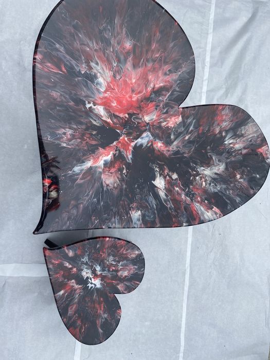 Дизайнерский стол со стулом