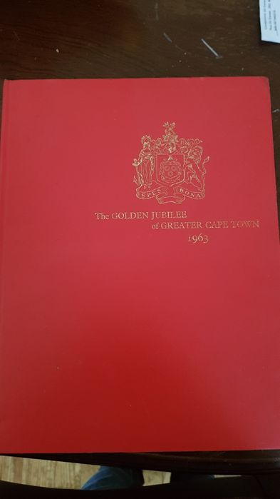 Livro autografado The golden jubilee of Greater Cape Town 1963
