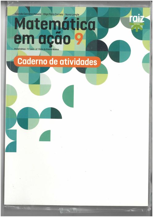 Cadernos de atividades 9.º ano Português, Matemática e Espanhol