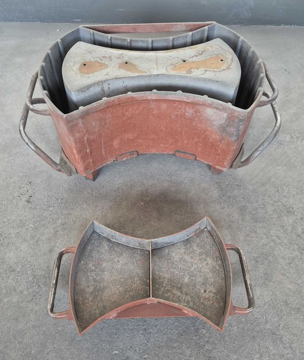 Forma do betonu na gazon ogrodowy, "ósemka", "nerka", "cukierek".