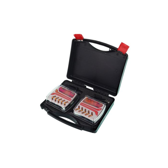 Zestaw świateł na magnes lampy LED kierunek dynamiczny 12/24V