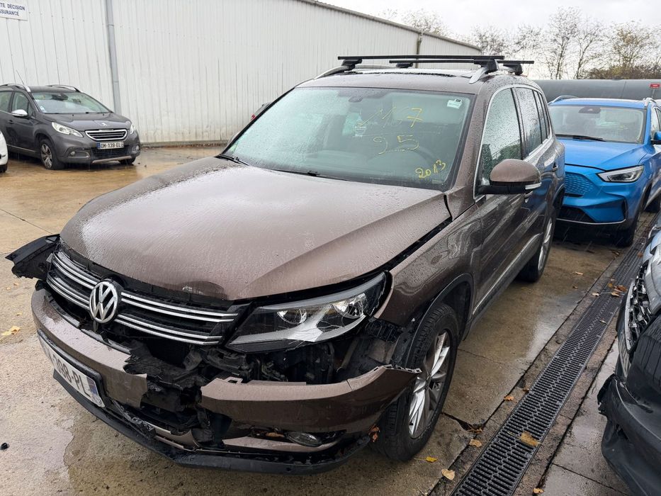 Volkswagen Tiguan 2.0 Tdi HIGHLINE Skóra Panorama El.Fotel NAV DVD PIĘKNY Max Wypos