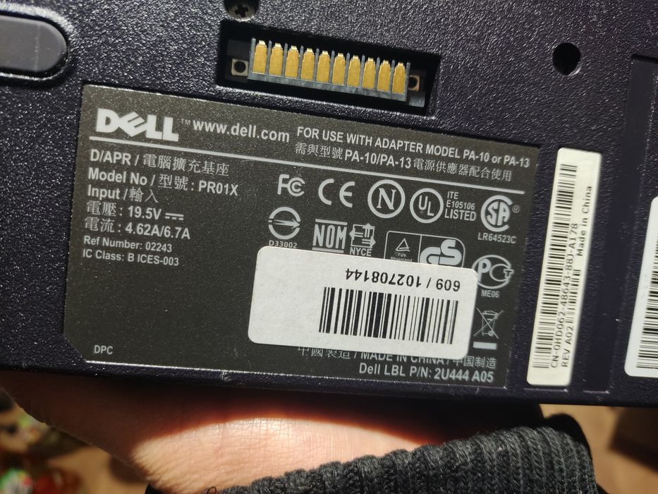 Док станція Dell PR01X стан нової.з Германії.