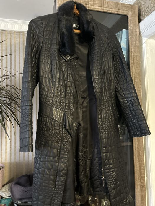 Продам плащ шкіряний