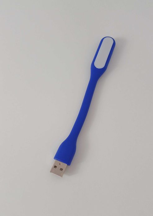 NOWA Niebieska Silikonowa Lampka LED na USB Anker
