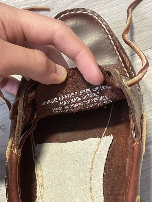 Шкіряні топсайдери Timberland