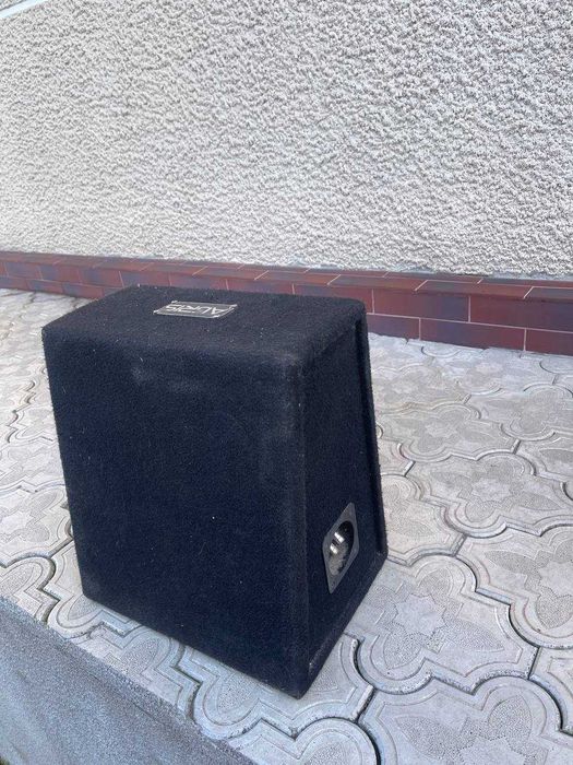 Савбуфер в комплекті з підсилювачем та проводами