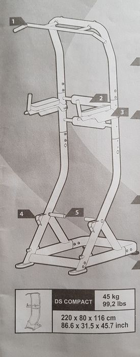 Cadeira Romana de Musculação Training Station