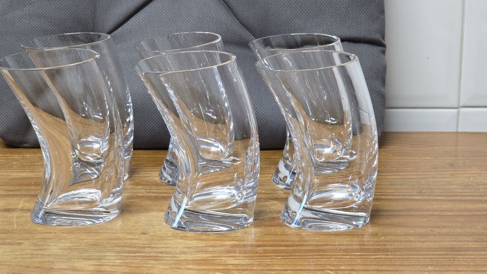 Conjunto bebidas de 14 peças de cristal Atlantis