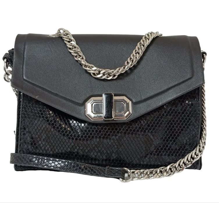 Torebka ala channel marki zara na łańcuszku