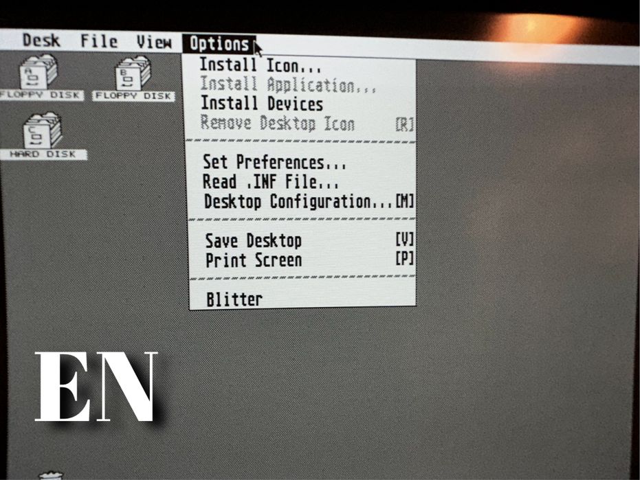 Atari TOS 2.06 EN/GB STE / Mega ST