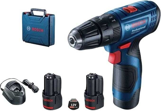 Bosch Professional wkrętarka GSR 120-LI 2 akumulatory 2.0Ah, walizka