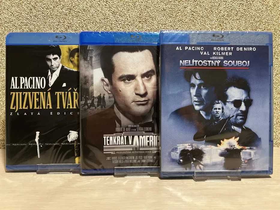 Blu-ray диски Схватка /Однажды в Америке /Казино/ Гангстер