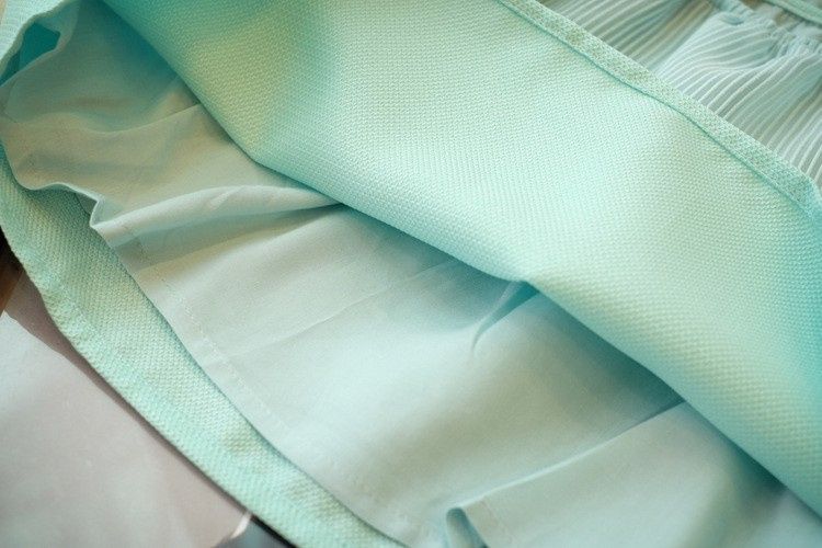 Vestido Menina Cor Água