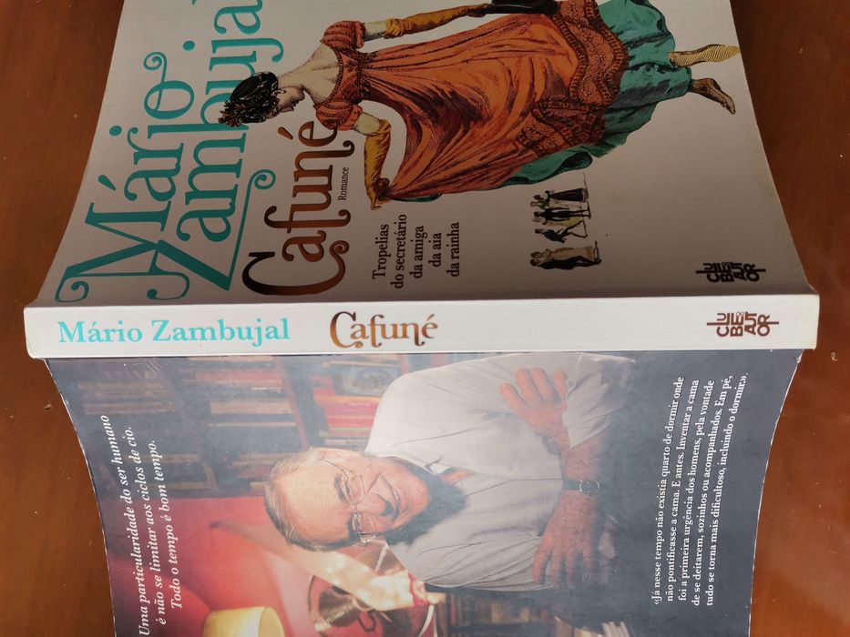 Livro literatura portuguesa, Cafuné, Mário zambujal, clube autor