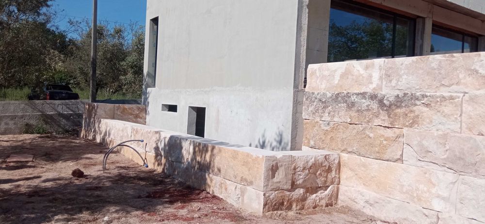 Muros em pedra Natural