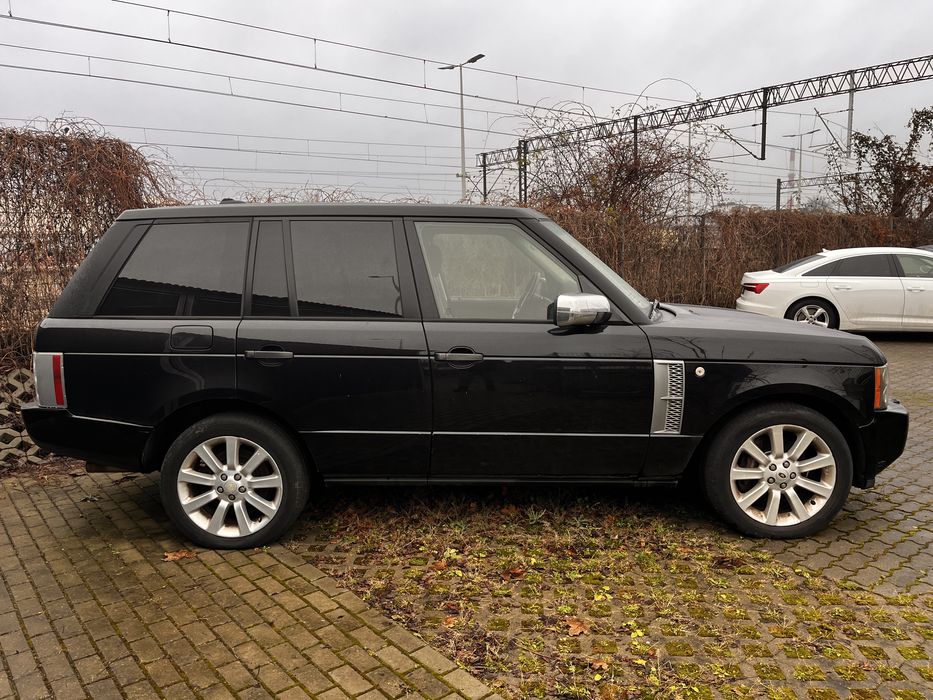 Range Rover uszkodzony silnik