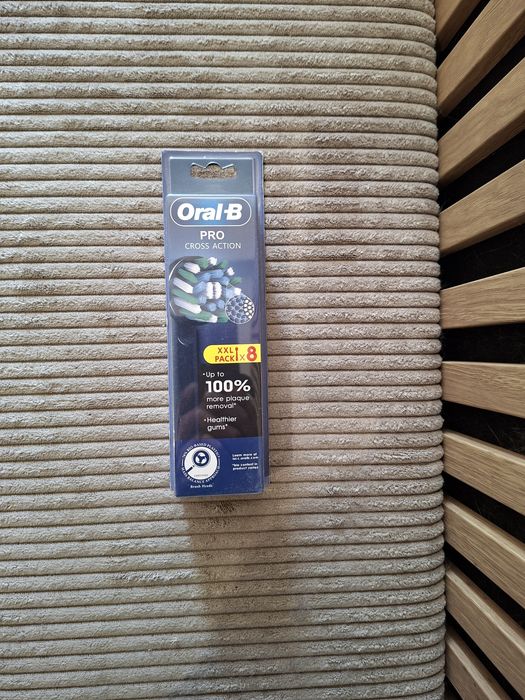 Końcówki oral b cross action pro 8sztuk