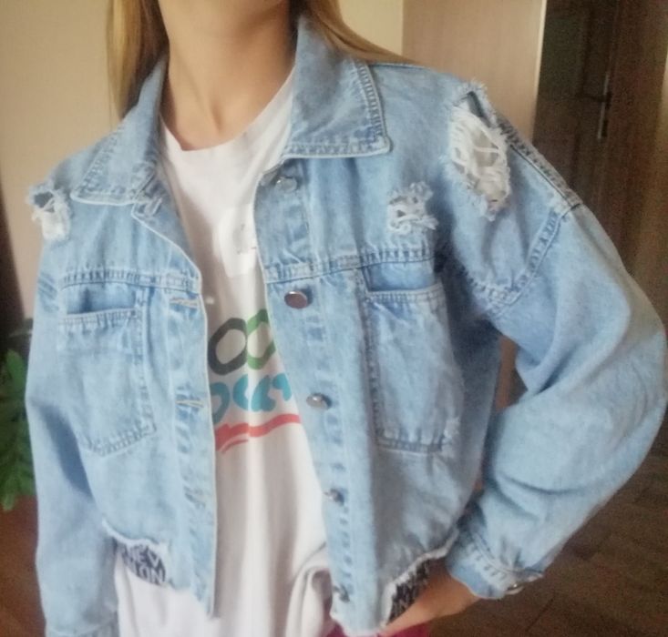 Kurteczka jeansowa