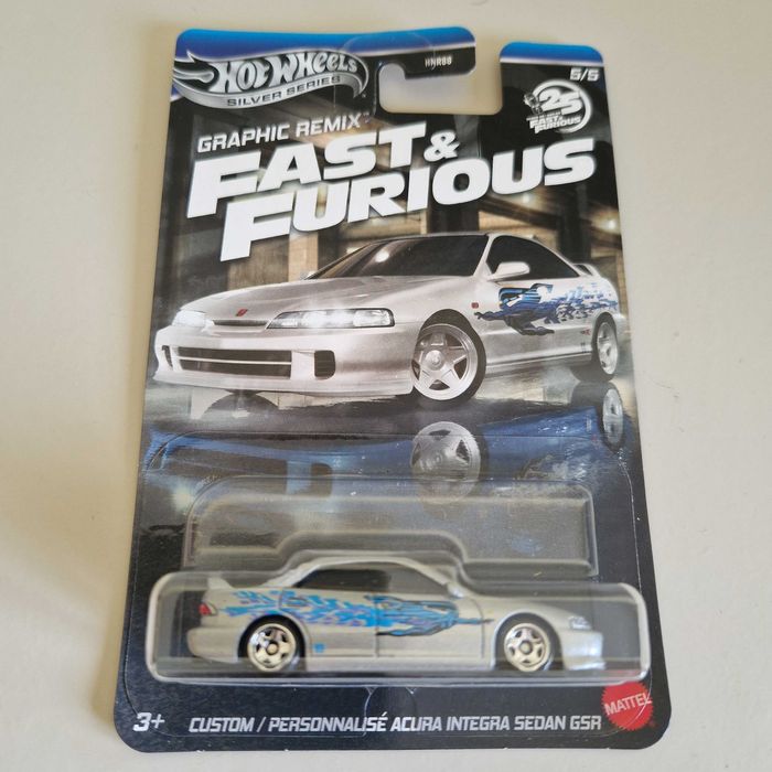 Set Hotwheels Fast & Furious Graphic Remix