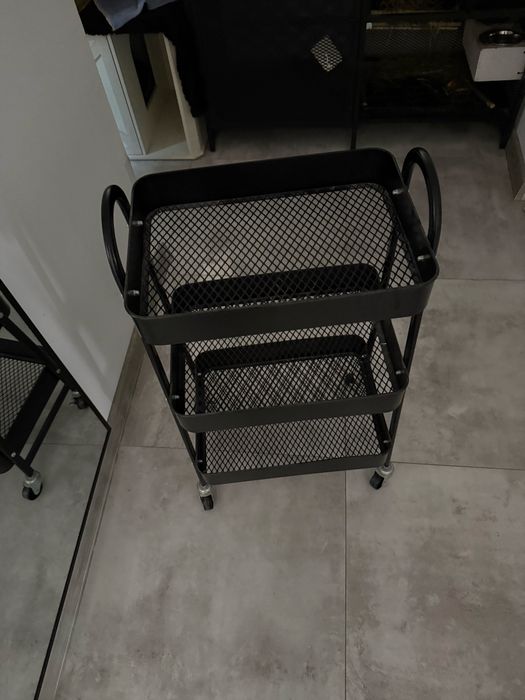 Wozek na kolkach czarny Kanstrup Jysk