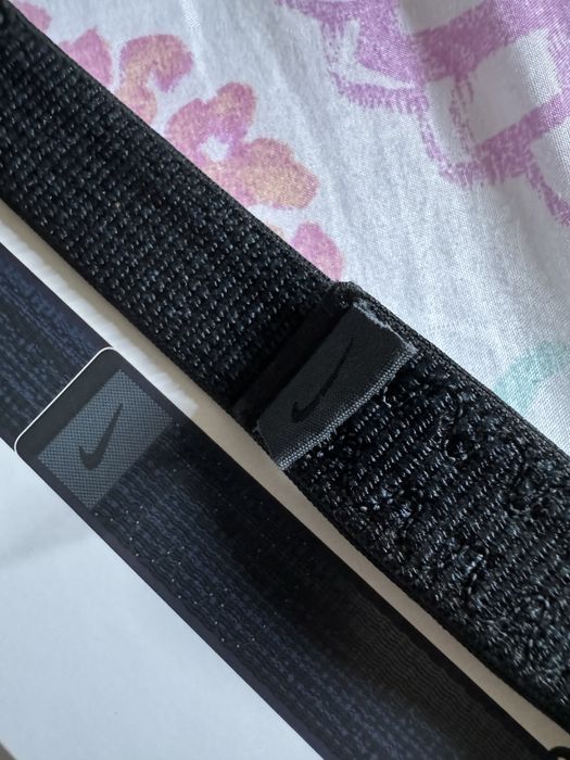 Bracelete apple watch 45mm desportiva nike preto/azul