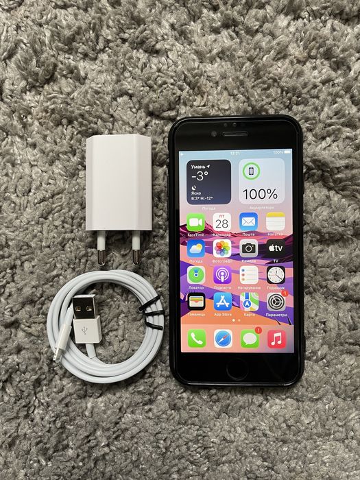 Apple iPhone Айфон 7 32gb Matte Black Neverlock