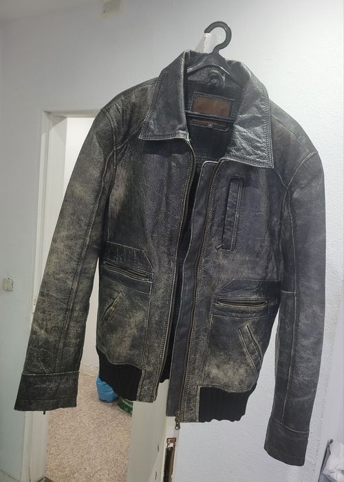 Casaco em Pele Pepe Jeans Tamanho M