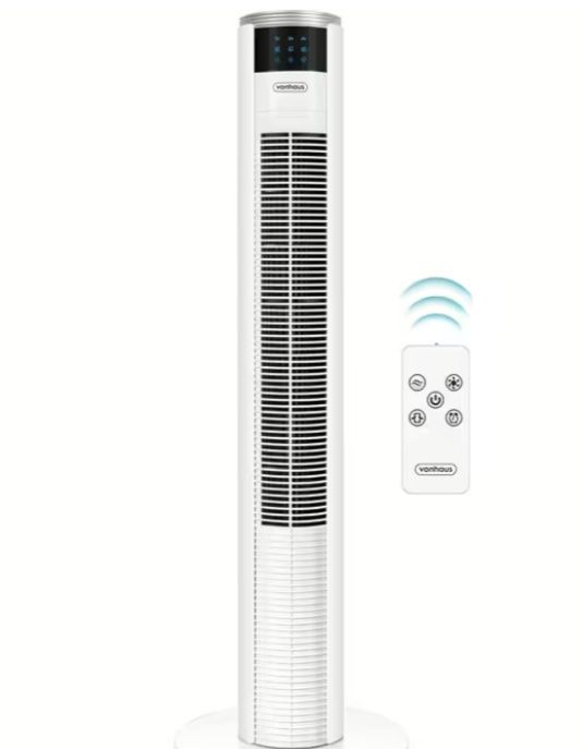 Колонный вентилятор VonHaus 35 с ионизацией.