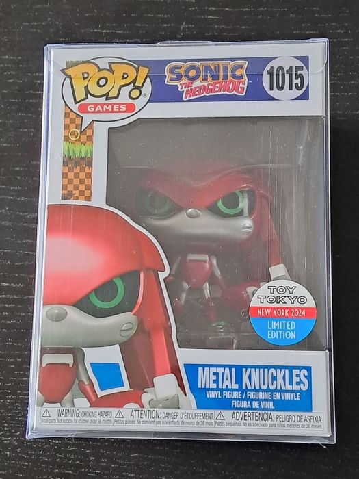 Funko pop 1015 sonic edição limitada.
