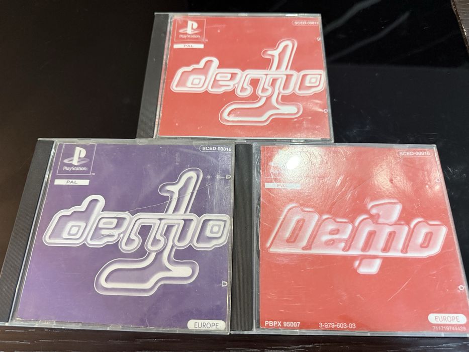 Demo 1 Playstation e oferta Jogo Sega Saturn + Jogo Ps2