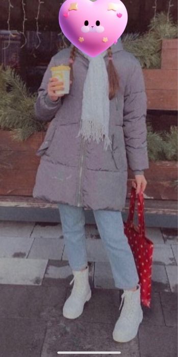 Зимнее пальто для девочки