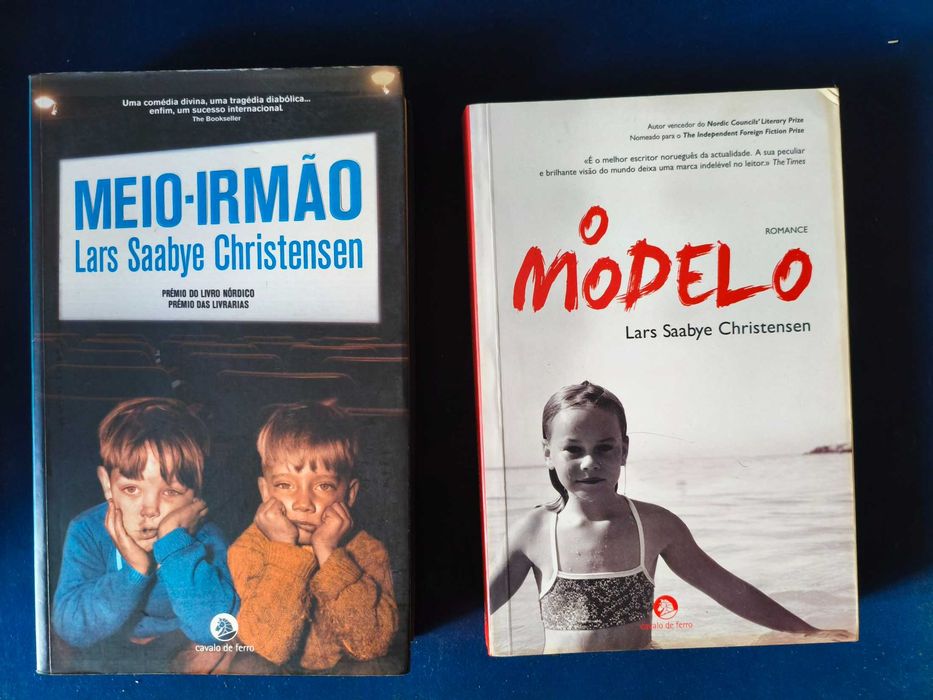Lote 2 Livros Lars Saabye Christensen - Literatura Norueguesa (Cavalo de Ferro)