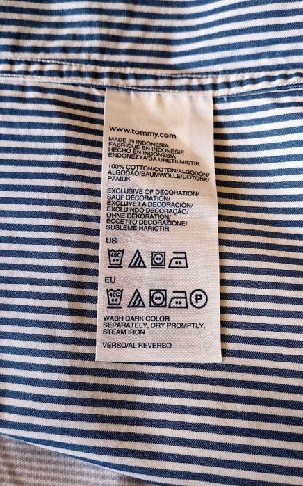 Męska piękna koszula Tommy Hilfiger