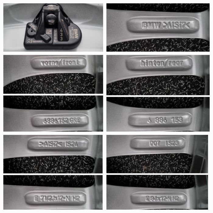 NOWE Felgi Alu z czujnikami 17" BMW Z4 G29 / 3 / 4 / 5 5x112 Oryginał