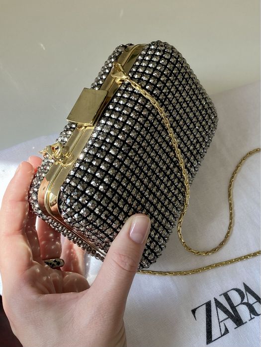 Сумка зі стразами Zara