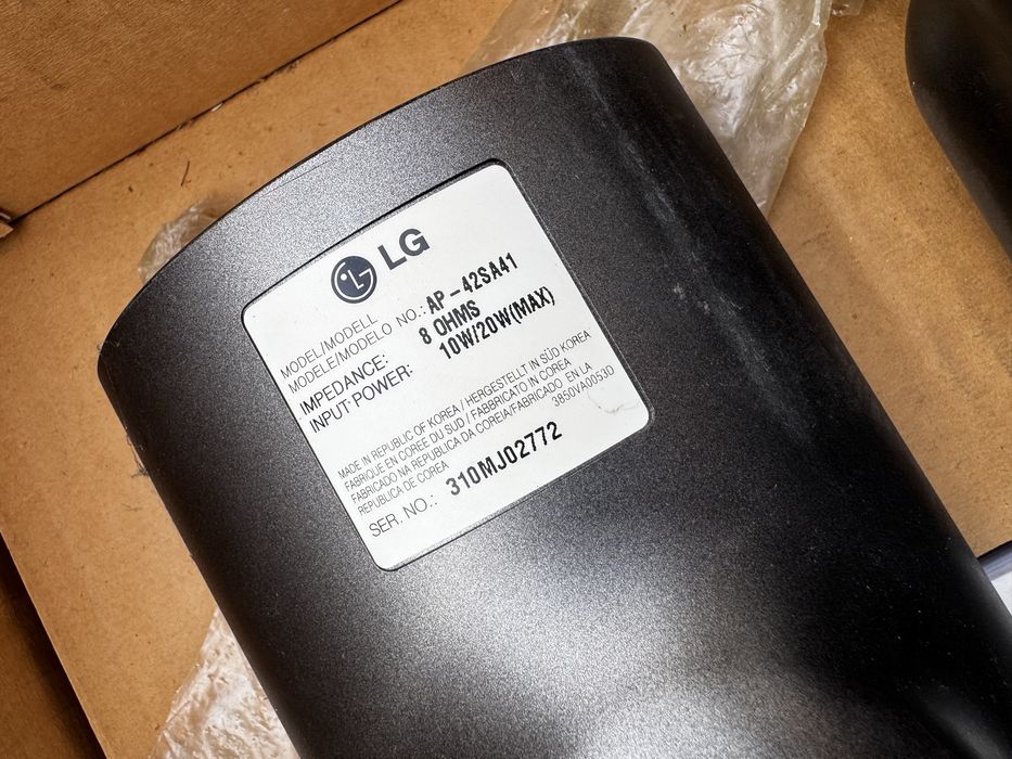Głośniki Plasma Display Panel LG