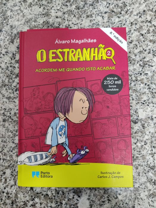 Livro - O Estranhão - acordem-me quando isto acabar