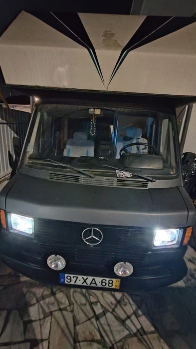 Rara Mercedes 308D (1978) LIGEIRA 8 Lugares – Mecânica Impecável e IPO Válida (Para Terminar Restauro)