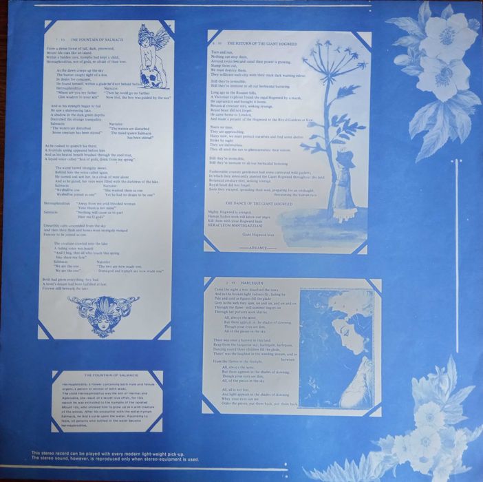 Genesis	- - - - -	Nursery Cryme	- - - - -	LP