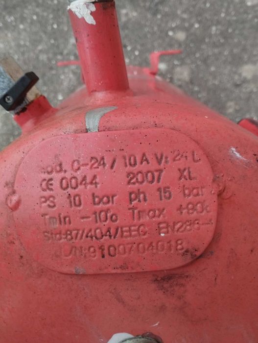 Depósito de compressor 24L