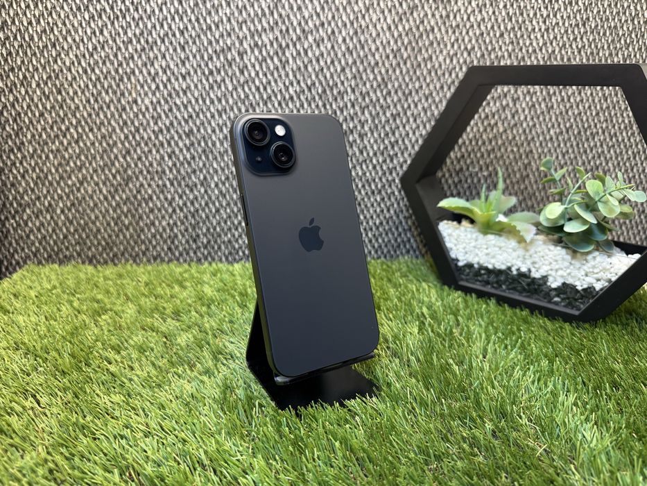 iPhone 15 128Gb АКБ 96% Black Айфон 15 128Гб чёрный1
