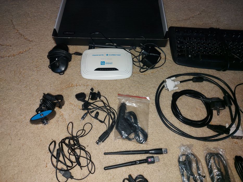 Охолодження  Ноут 17,wi fi роутер/адаптер ,клава,мишка,вебка,usb