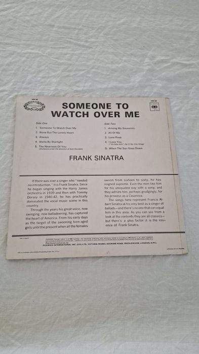Set de 5 LP's Frank Sinatra