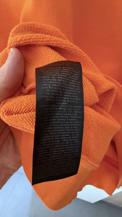Bluza Karl Lagerfeld – pomarańczowa, rozmiar L