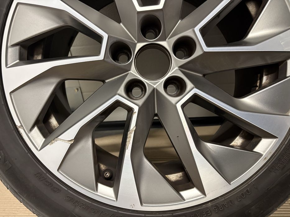 Felgi aluminiowe 16” + opony – komplet 4 szt.