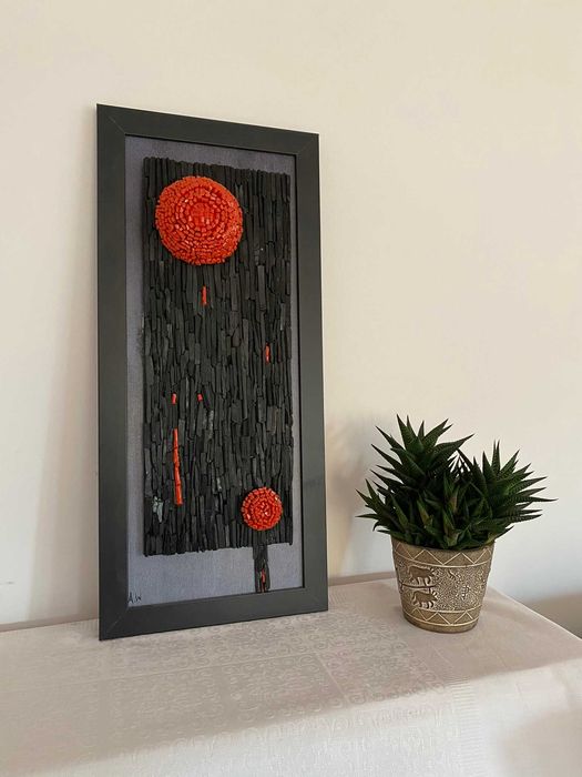 Obraz mozaika "Smak wakacji". Projekt Beata Perenc