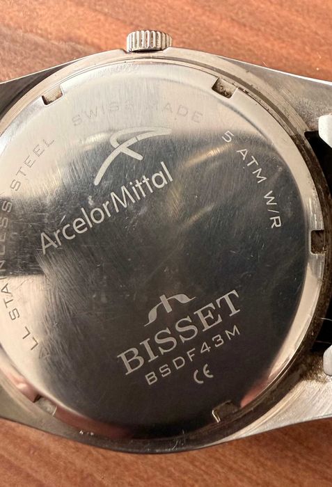 3 zegarki męskie Bisset